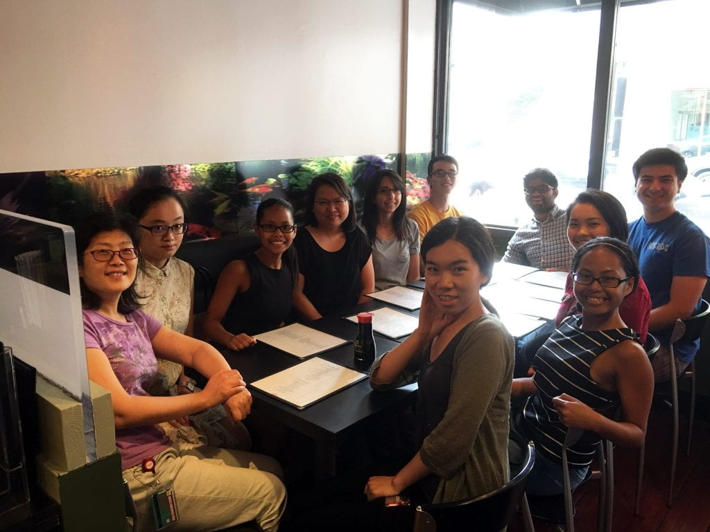Group lunch @ Chi Sushi Sake (2016-07-29)